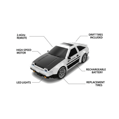 1:16 RC Drift Stunt Car with 2.4GHz Remote – High-Speed Rechargeable LED Racing Toy Car for Kids — slot 03