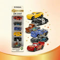 Die Cast Toy Cars Set – 6-Piece Cartoon Racing Collection for Kids
