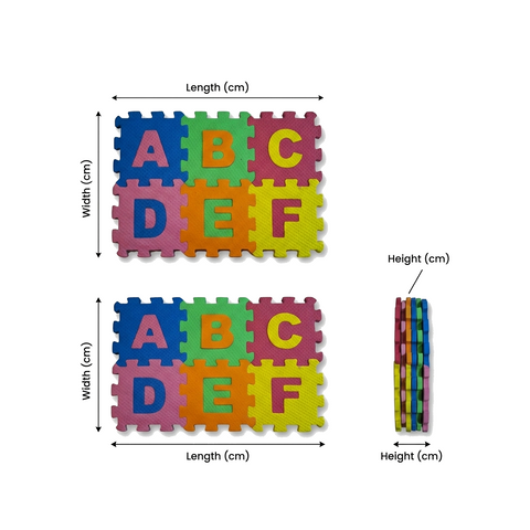 Alphabet Puzzle Mat for Kids – EVA Foam Learning Tiles — slot 04