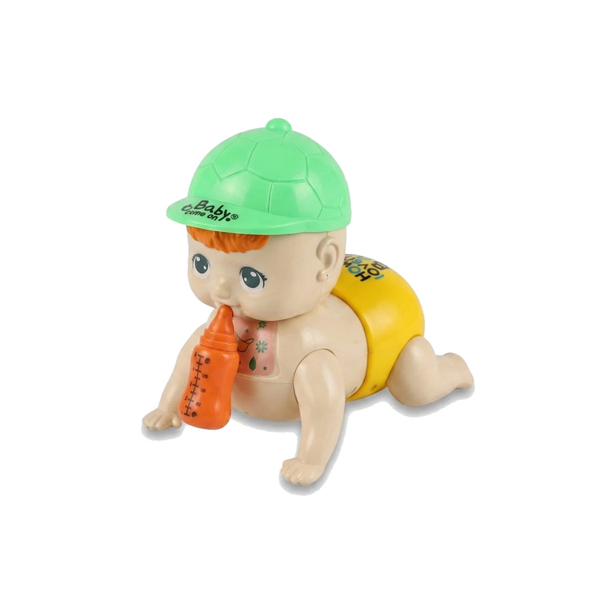 Baby Crawling Toy with Musical Lights & Movement