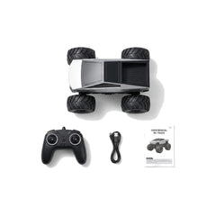 Cyber Monster RC Truck – 2.4GHz Off-Road Remote Control Car with LED Lights & Type-C Charging