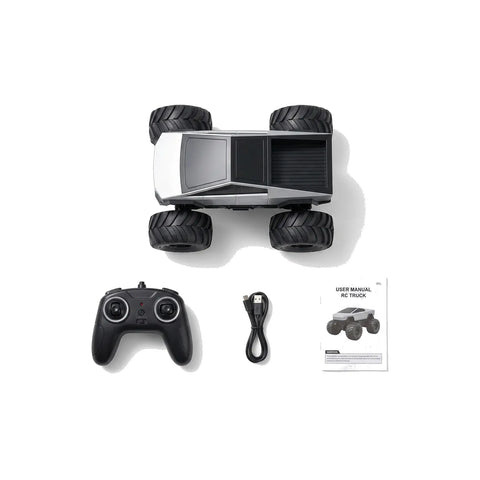 Cyber Monster RC Truck – 2.4GHz Off-Road Remote Control Car with LED Lights & Type-C Charging