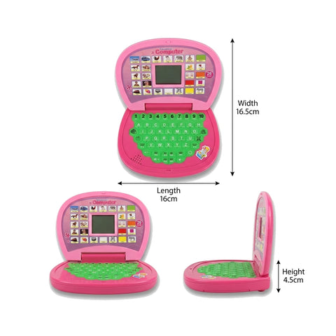 Educational Learning Laptop Toy for Kids – Interactive Alphabet, Numbers & Music Computer for Ages 3+