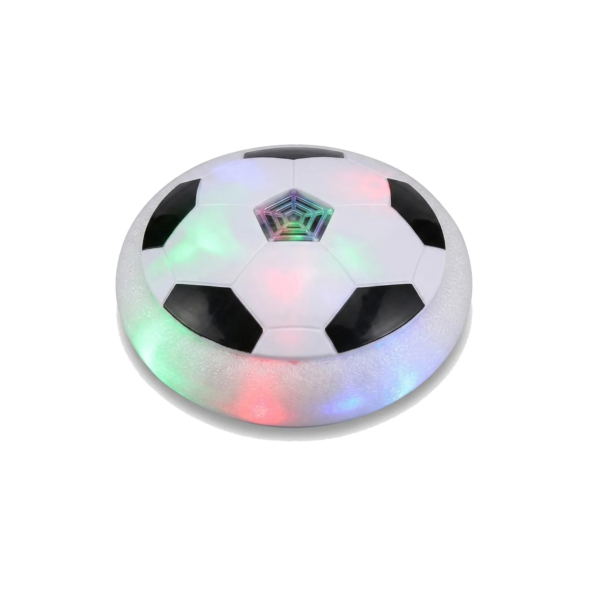Hover Soccer Ball with LED Lights – Indoor Air Power Floating Football Toy for Kids