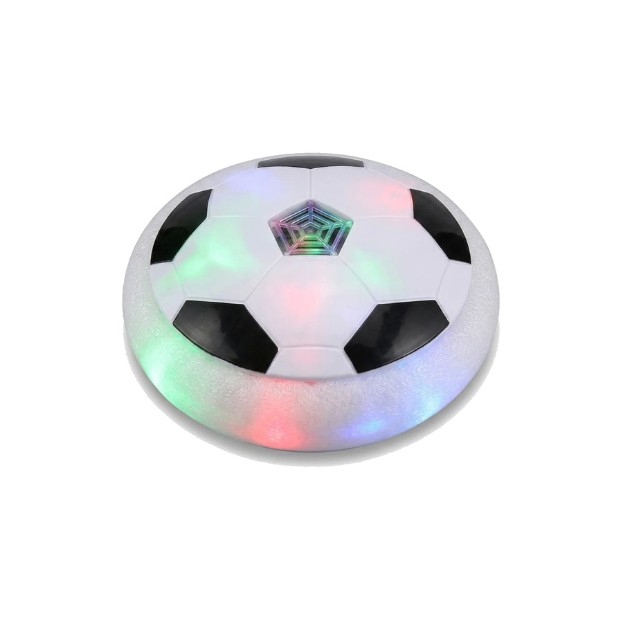 Hover Soccer Ball with LED Lights – Indoor Air Power Floating Football Toy for Kids