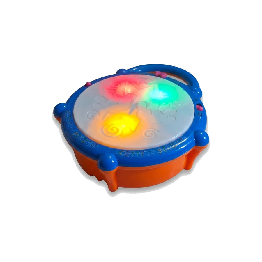 Kids Musical Drum Toy with LED Lights & Sound Effects