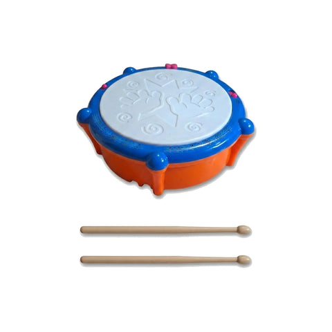 Kids Musical Drum Toy with LED Lights & Sound Effects