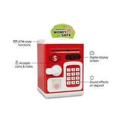 Kids Smart Piggy Bank with Password Lock & ATM Features