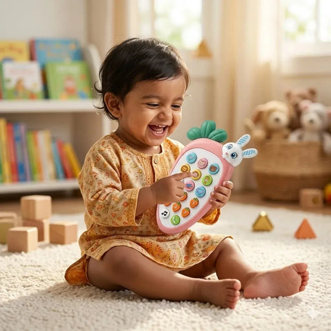 Kids Learning Toy Phone product packaging for toddlers