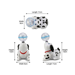 Musical Puppy Toy with 360° Rotating Disco Light for Kids — slot 04