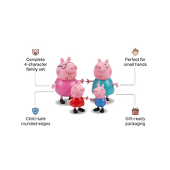 Peppa Pig Family Toy Set – Colorful Figures for Kids | Rynoka — slot 03