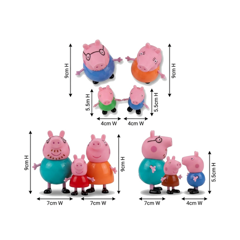 Peppa Pig Family Toy Set – Colorful Figures for Kids | Rynoka — slot 04