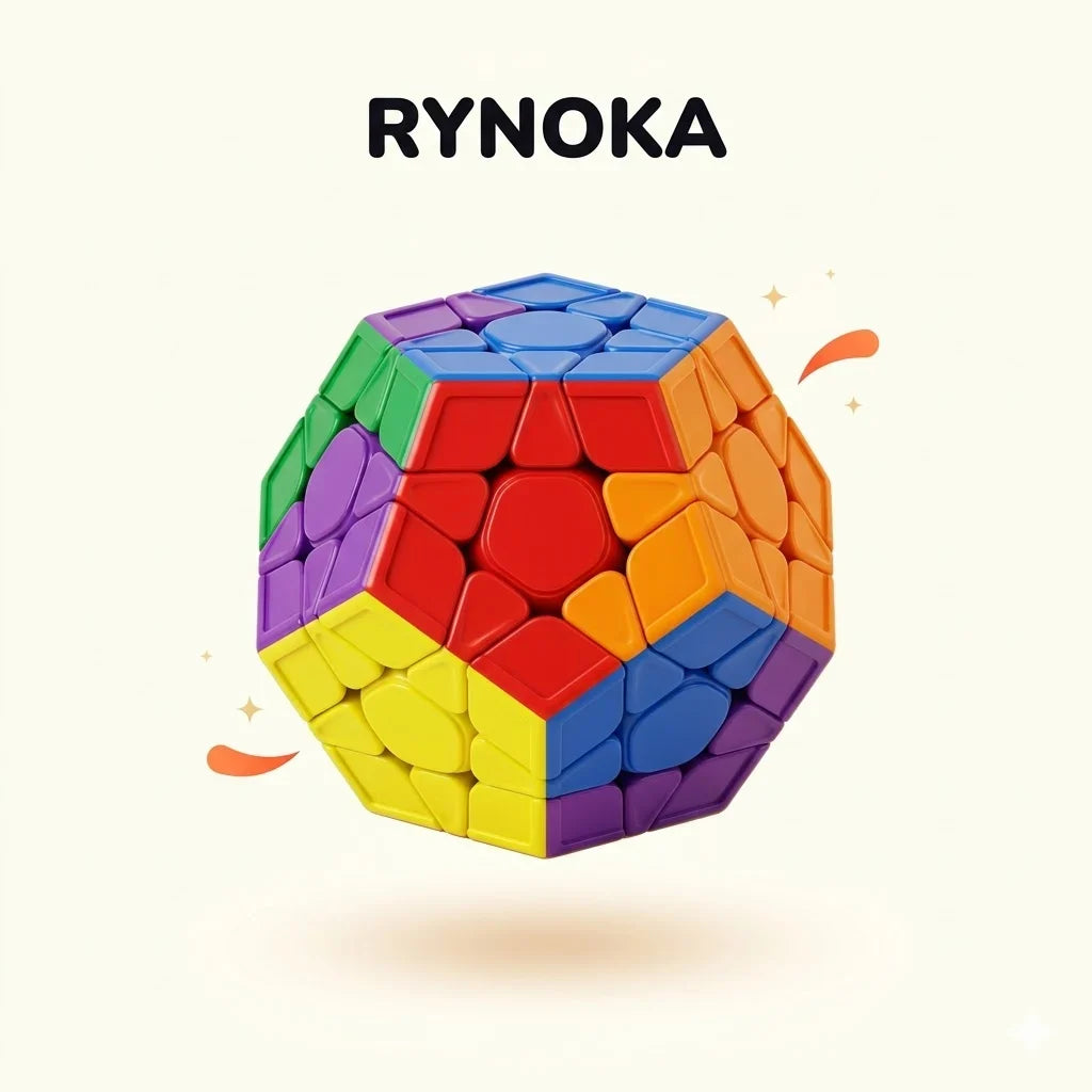 Megaminx Puzzle Cube brain teaser toy for kids and adults – Rynoka
