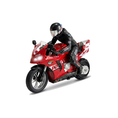 RC Stunt Racing Bike for Kids with Rider Figure – 360° Rotation, LED Lights — slot 01