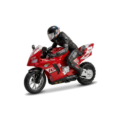 RC Stunt Racing Bike for Kids with Rider Figure – 360° Rotation, LED Lights — slot 01