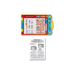 Talking Study Book for Kids – Phonetic Learning, Alphabet, Numbers & Nursery Rhymes Toy for Ages 3+