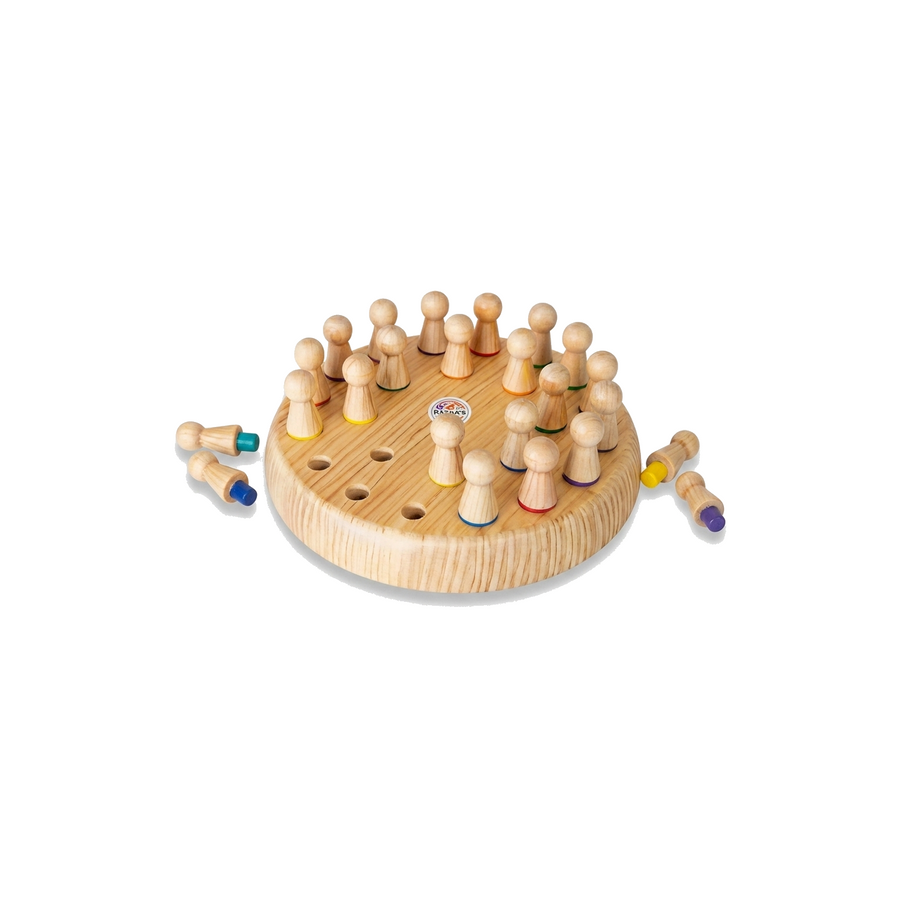 Wooden Memory Board Game for Kids – Brain Training Colour Trap — slot 01
