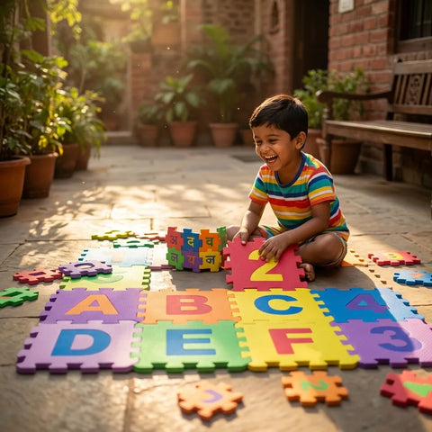 Alphabet Puzzle Mat for Kids – EVA Foam Learning Tiles