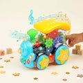 Musical Train Toy with Flashing Lights & Moving Gears for Toddlers