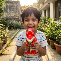 Dinosaur Toy Gun – LED Lights & Roaring Sound | Rynoka