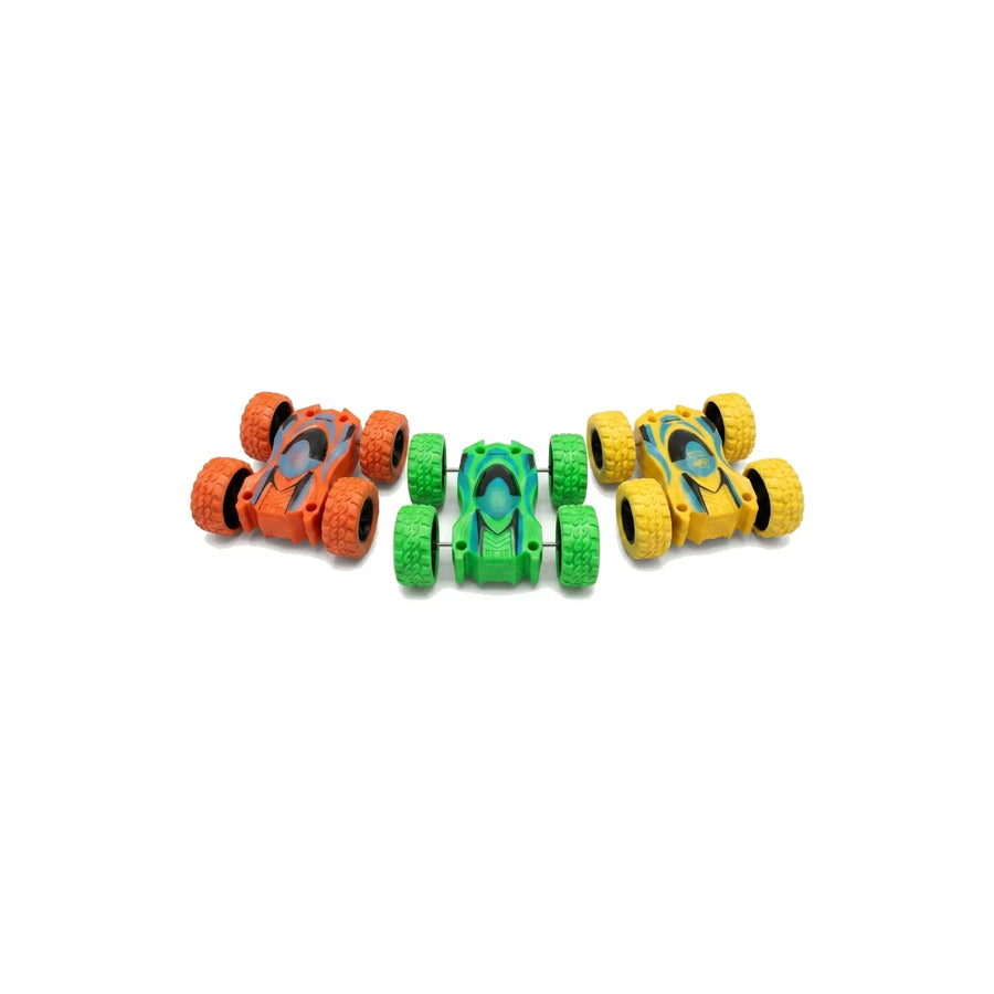 Double-Sided Off-Road Stunt Racing Car for Kids – Push & Go Flip Car