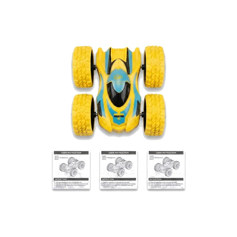Double-Sided Off-Road Stunt Racing Car for Kids – Push & Go Flip Car