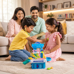 Kids Doctor Play Set close-up showing stethoscope and medical tools