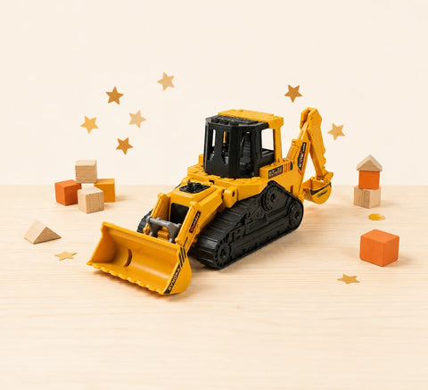 Construction Bulldozer Toy 2-in-1 excavator truck for kids – Rynoka