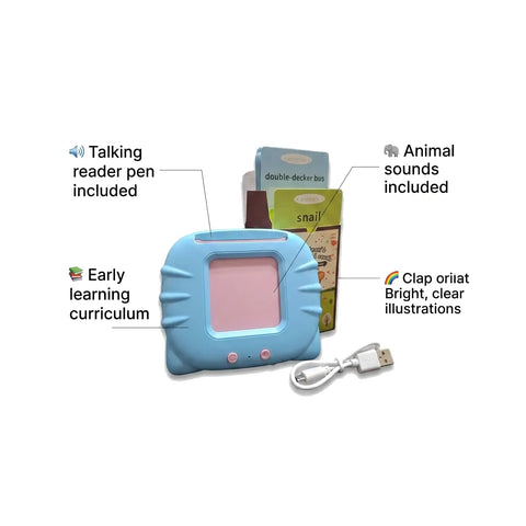 Talking Flash Cards for Toddlers – Interactive Early Learning Toy