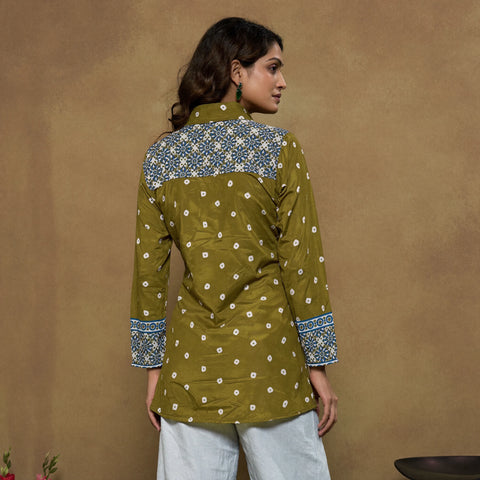 Olive green | back
