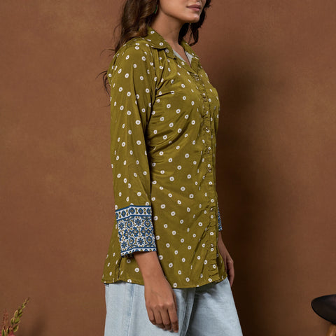 Olive green | side