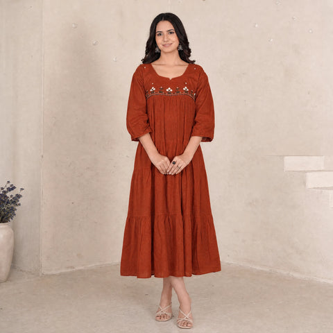 rust orange | front