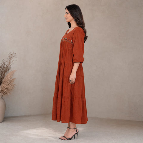 rust orange | side