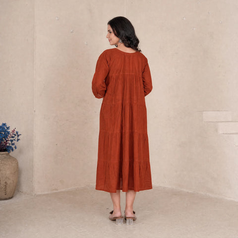 rust orange | back