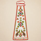 Mor Kali Hand Embroidered Kamarbandh Waist Panel for Chaniya Choli