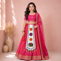White | Rynoka Hathi Kali kamarbandh for girls in – styled model