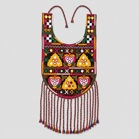 Dil Bharat Hand Embroidered Kanthi Yoke for Chaniya Choli & Kurti