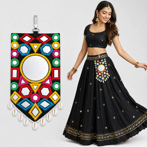 Suraj Bharat | Rynoka Bharat mirror pouch — Suraj design