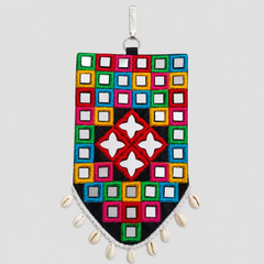 Tara Bharat Hand Embroidered Mirror Pouch for Lehenga & Chaniya Choli