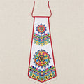 Girls Rosette Hand Embroidered Kamarbandh Panel (2 Ft)