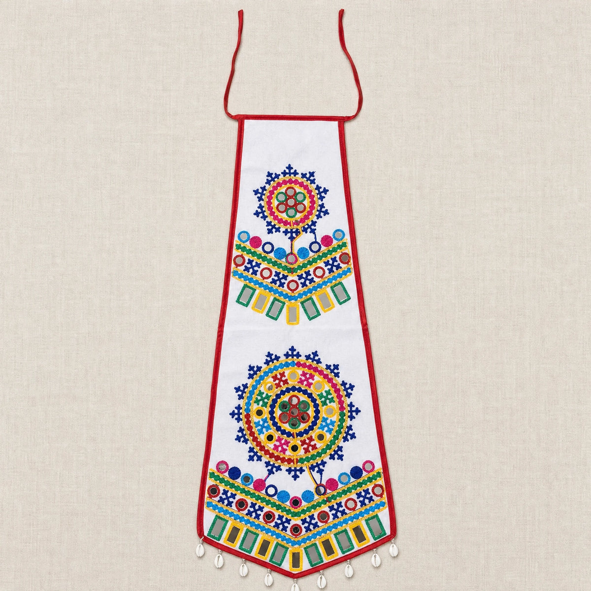 white | Girls Rosette Waist Panel