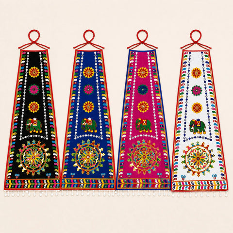Bharat Hand Embroidered Kanthi Yoke for Chaniya Choli