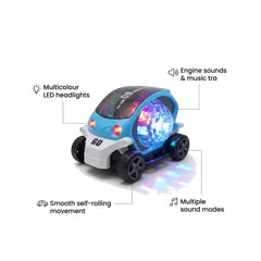 Musical Toy Car with LED Lights & Sound for Toddlers