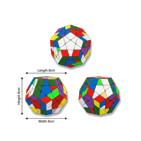 Megaminx Puzzle Cube – Brain Teaser Toy for Kids & Adults