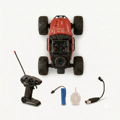 RC Rock Crawler Car – USB Rechargeable Off-Road Toy for Kids