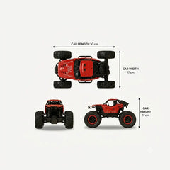 RC Rock Crawler Car – USB Rechargeable Off-Road Toy for Kids