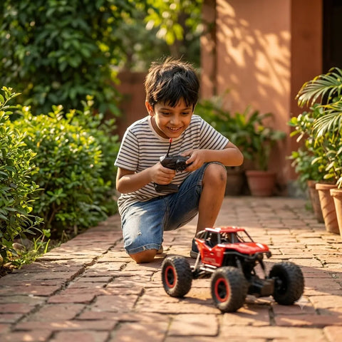 RC Rock Crawler Car – USB Rechargeable Off-Road Toy for Kids