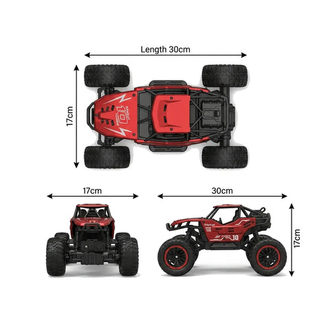 RC Rock Crawler Car – USB Rechargeable Off-Road Toy for Kids