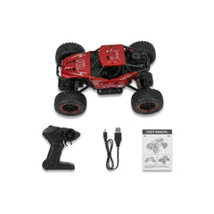 RC Rock Crawler Car – USB Rechargeable Off-Road Toy for Kids