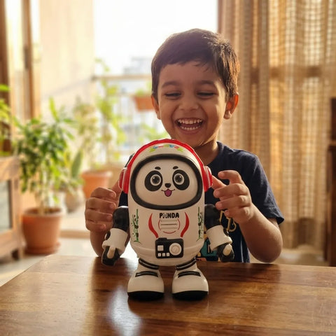 Robot Panda Toy – Musical Dancing Smart Bot for Kids